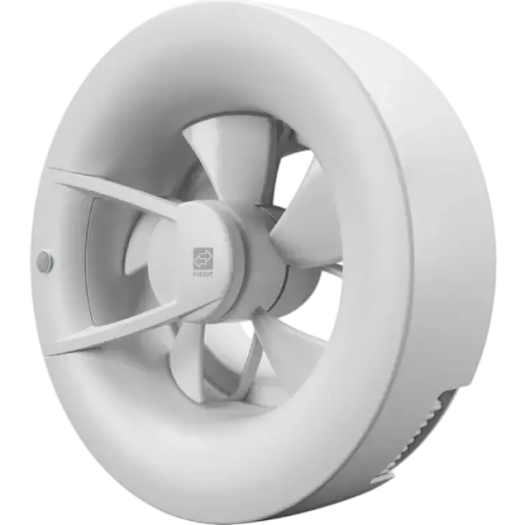 Flexit Badrumsfläkt Bodo Supreme 100/125mm Vit