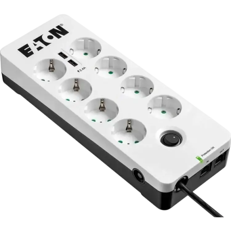 Eaton PB8TUD 8-way 1.5m 2Usb