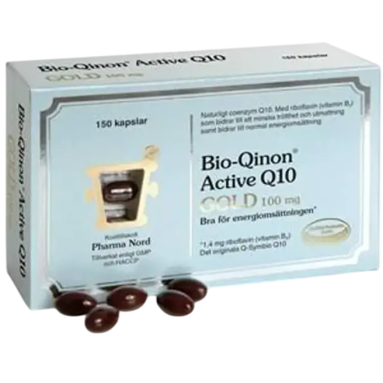 Pharma Nord Bio-Qinon Active Q10 Gold 100mg 150 st