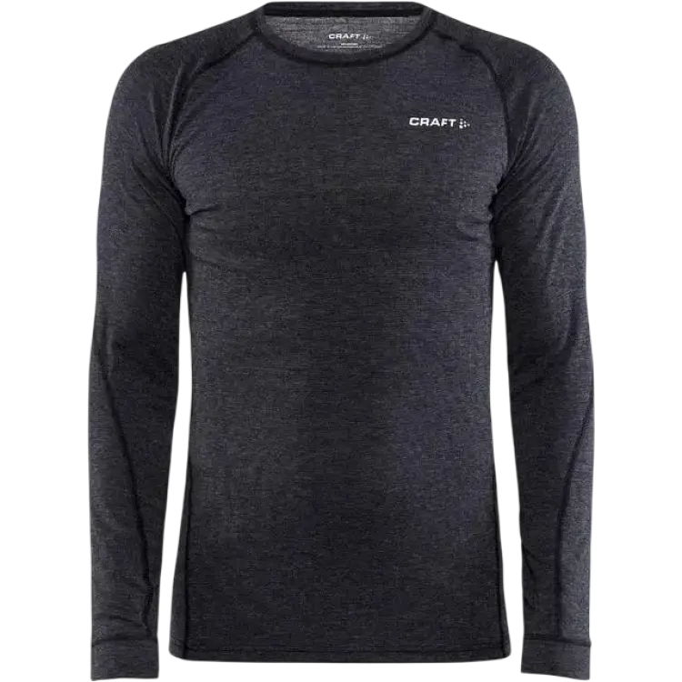 Craft Core Wool Merino LS T-shirt Men - Black