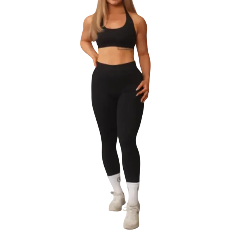 Gtech Performance Seamless Scrunch Tights - Black