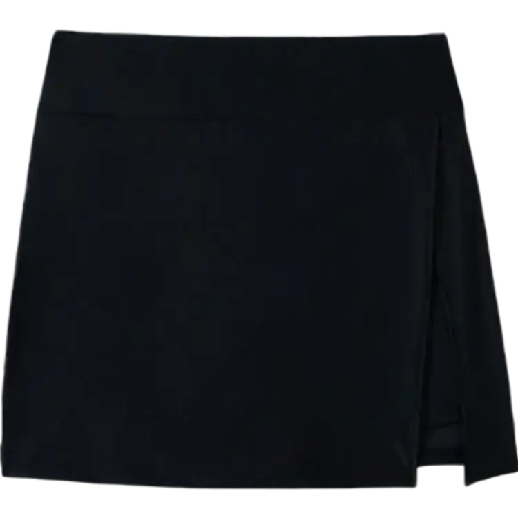 Shein Swim Lushoire Women's Plain Beach Shorts with Side Slits, Elegant Swim Shorts, for Summer Holidays