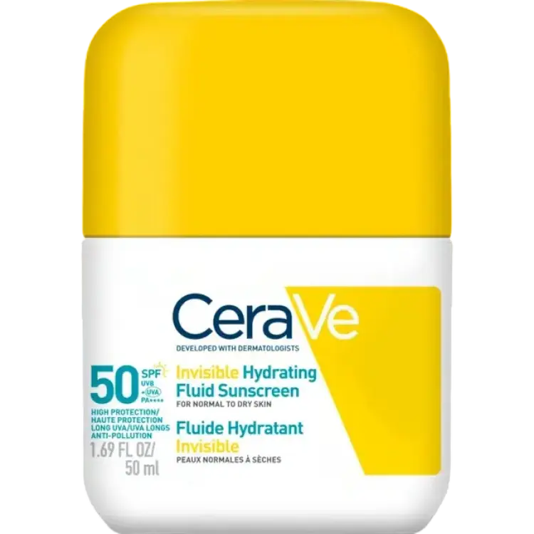 CeraVe Invisible Hydrating Fluid Sunscreen SPF 50 50 ml 50ml