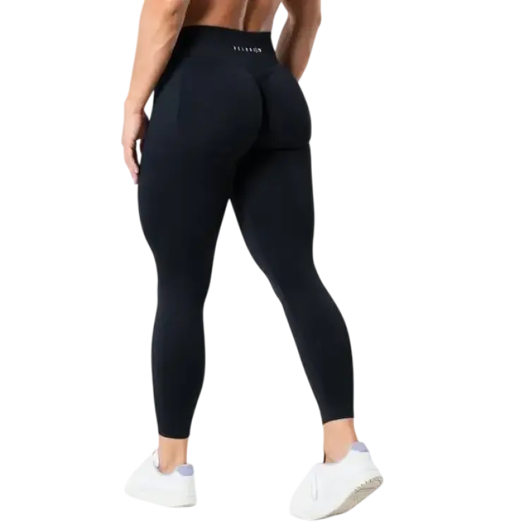 Relode Aura Seamless Scrunch Tights - Black