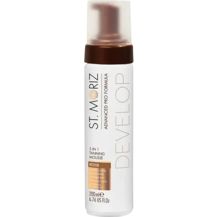 St. Moriz St. Moriz Advanced Pro Formula 5-in-1 Self Tanning Mousse Medium 200ml