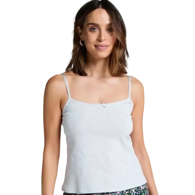 Hunkemöller Pointelle Pyjamastopp - Grå