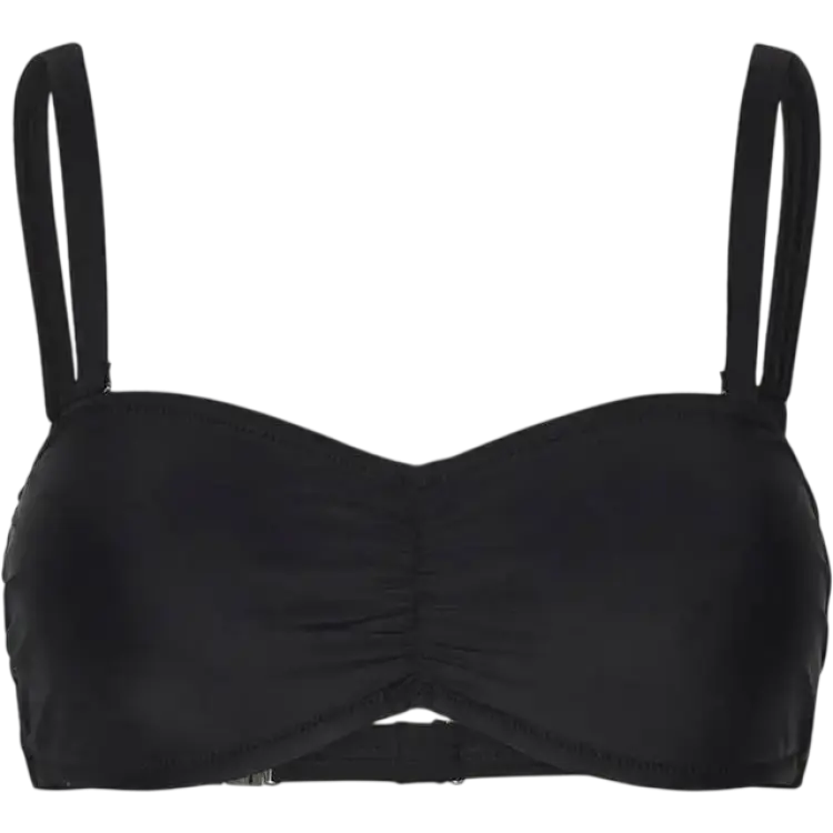 Swegmark Rio Bandeau Bikini Bra Padded Cups - Black