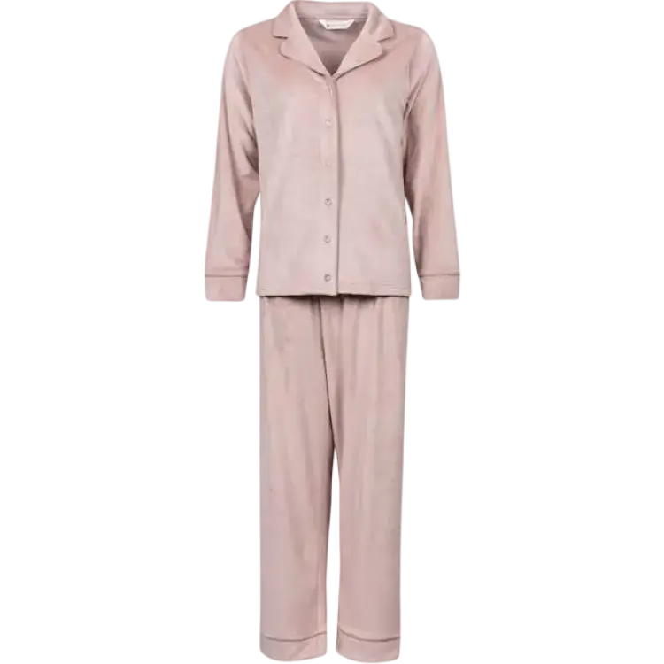 Heat Holders Ladies Vinter Mysig Pyjamas Termisk Mjuk Nattkläder Set - Kvinnor
