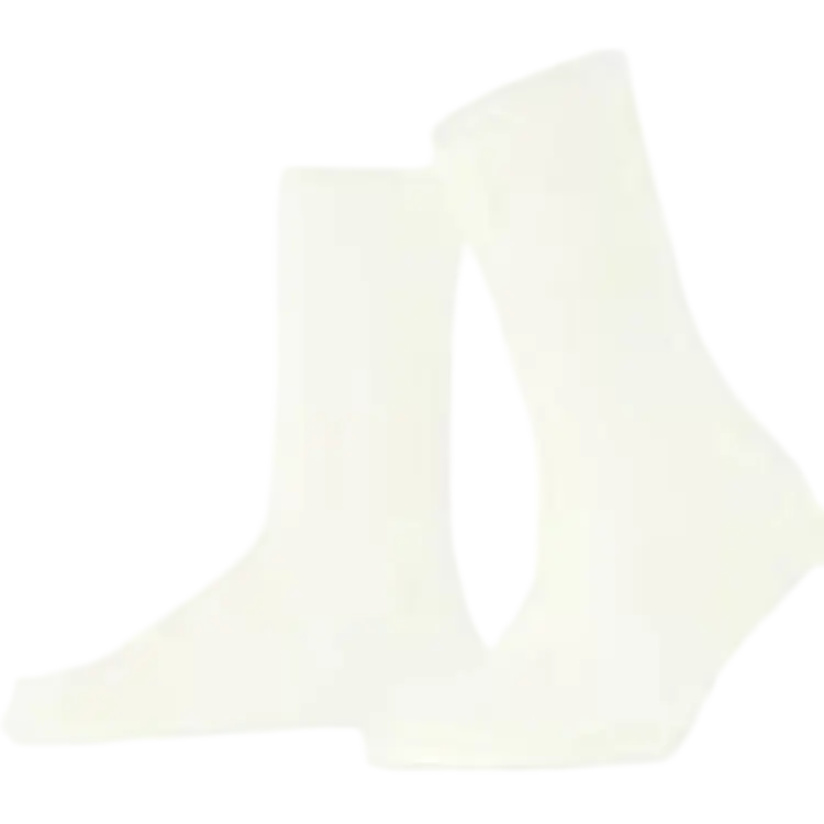 Falke Damstrumpor Family W Så Hållbar Bomull - Vit Off/White