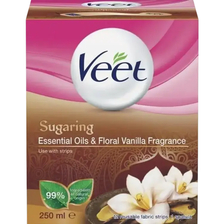 Veet Sugaring Essential Oils & Floral Vanilla 250ml