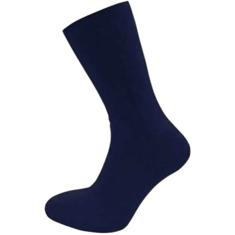 Bola Seamless Bomull Bomull Strumpor Med Lös Resår - Marine