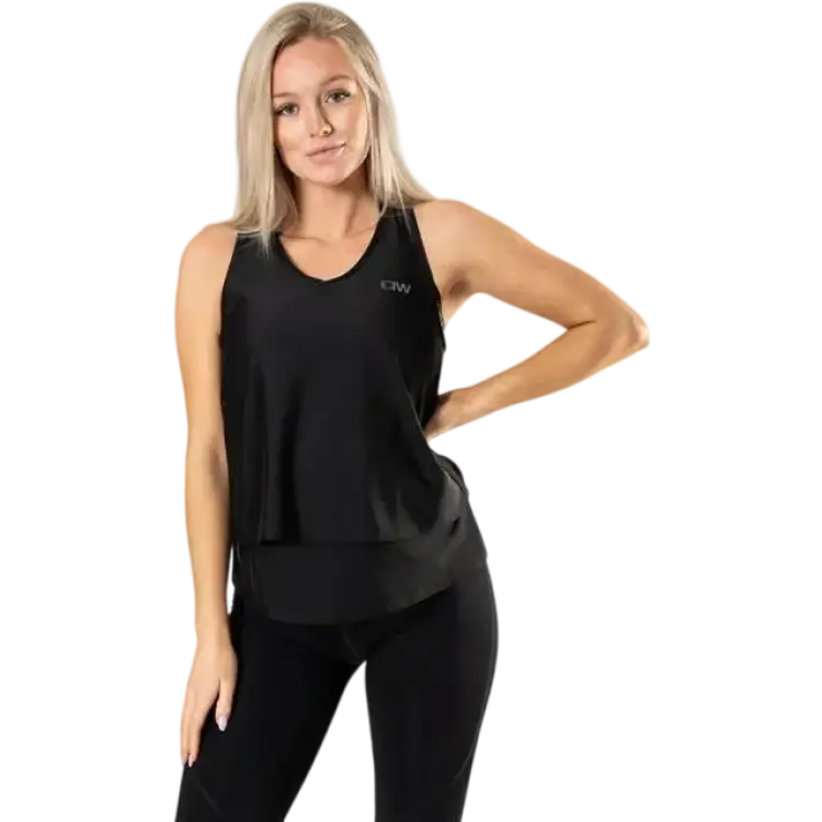ICANIWILL Maternity Nursing Tank Top Black
