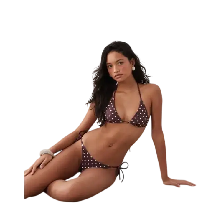 Cotton On Prickig Trekantsbikini Flera