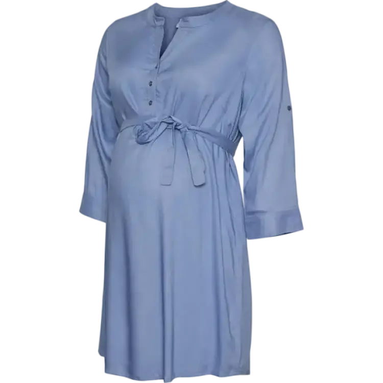 Mamalicious Maternity Tunic Blue/English Manor