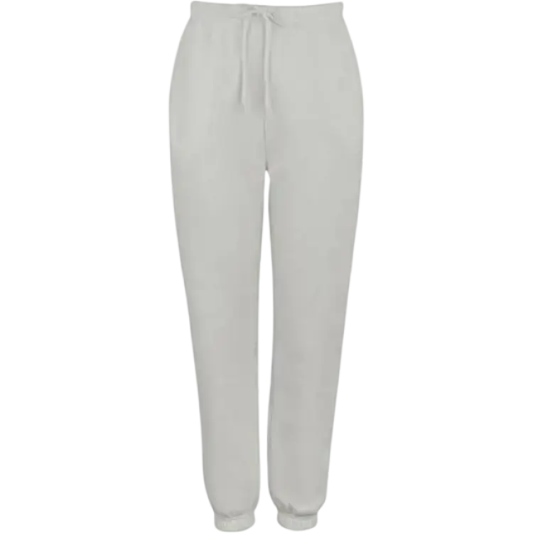 Pieces Tie Sweat Pants - Light Grey Melange