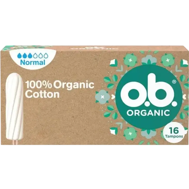 O.b. Organic Tampons Normal 16-pack