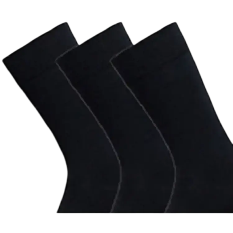 JBS ProActive 3-pack bambu strumpor, Svart