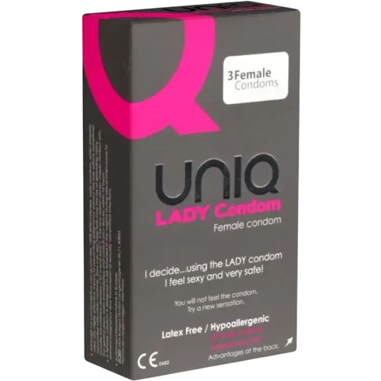 Uniq Lady Condom 3 Pack