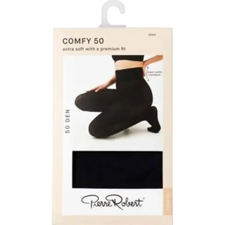 Pierre Robert Comfy Tights 50 Den - Black