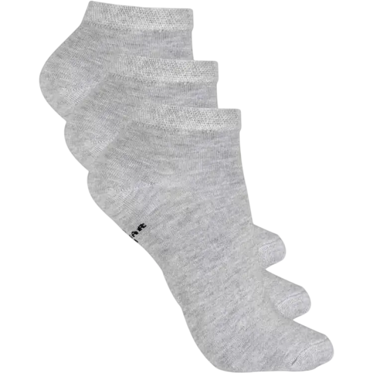 Life Wear Ankelstrumpa Bambu Ljusgrå 3-Pack