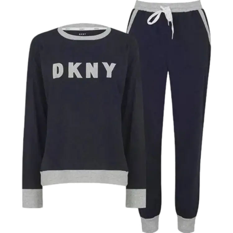 DKNY Signature Top and Jogger Pyjama Set -