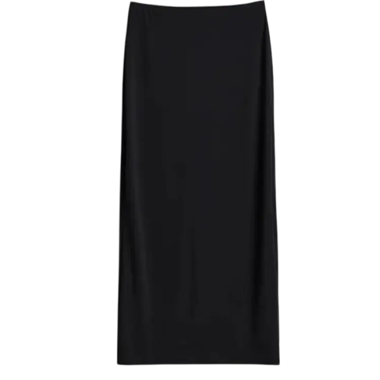H&M Dam Strandkjol I Trikå - Svart