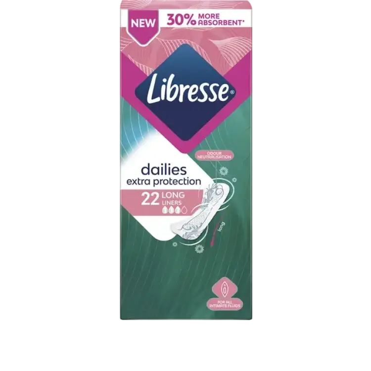 Libresse Extra Protection Long Binda 22 St