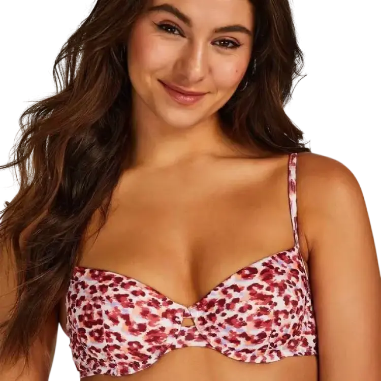 Hunkemöller Formpressad bikiniöverdel med bygel Tobago Vit Vit female