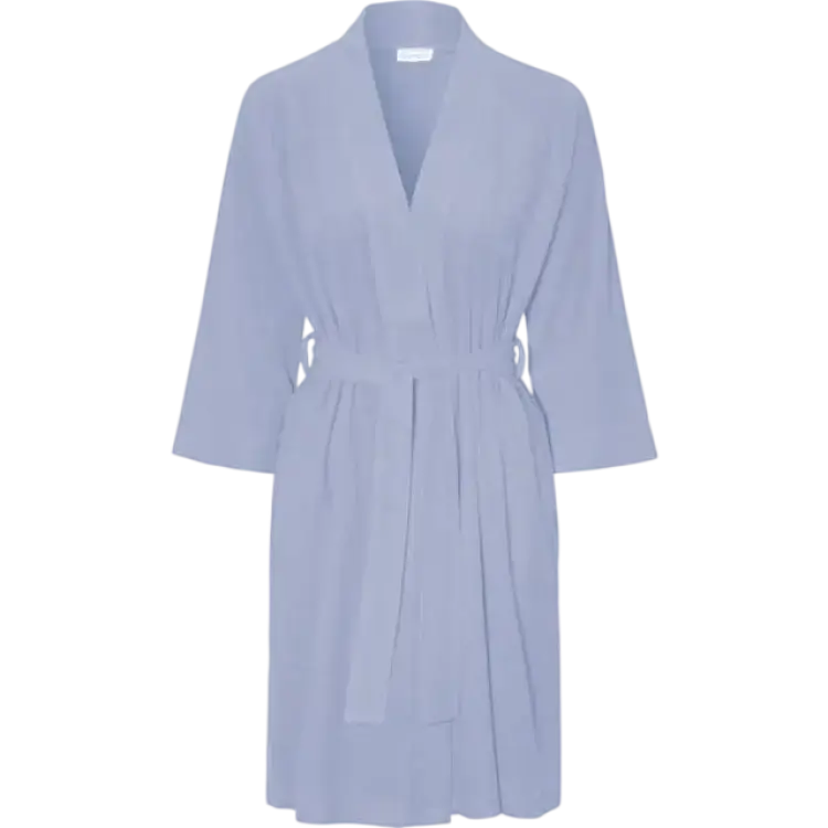 Damella Skanör Morgonrock - Blå/Lavendel