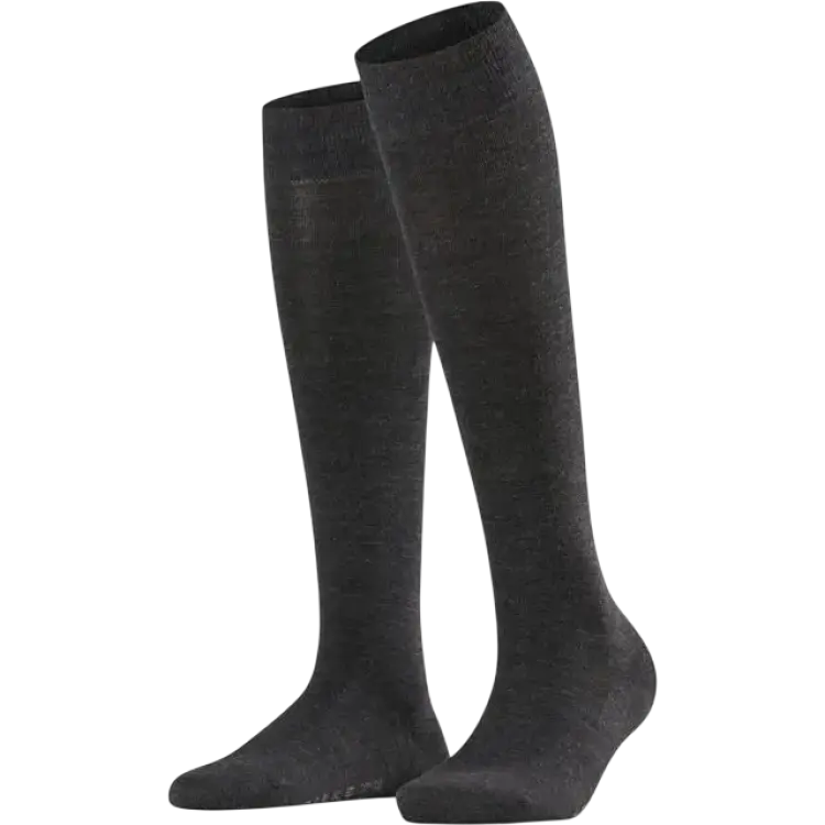 Falke Softmerino Women Knee-High Socks - Anthra.Mel