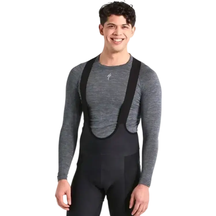 Specialized SEAMLESS MERINO BASELAYER LS MEN, Grey