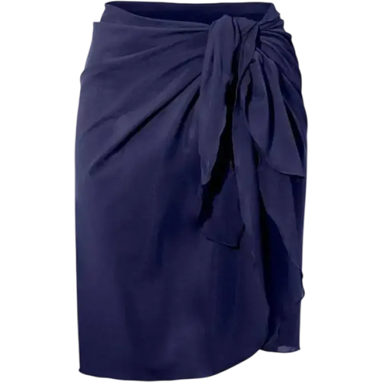 Damella Basic Mesh Sarong - Navy