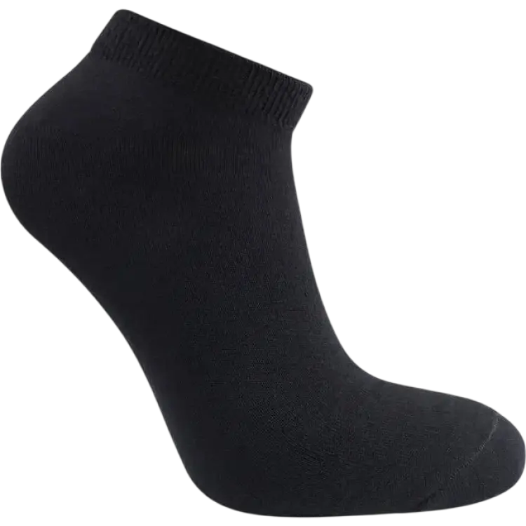 Walking Ankelstrumpor Bambu 3-pack, Svart, 43/45