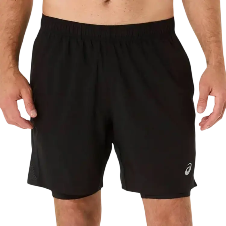 Asics Löparshorts Core 2n1 7in Short - Svart