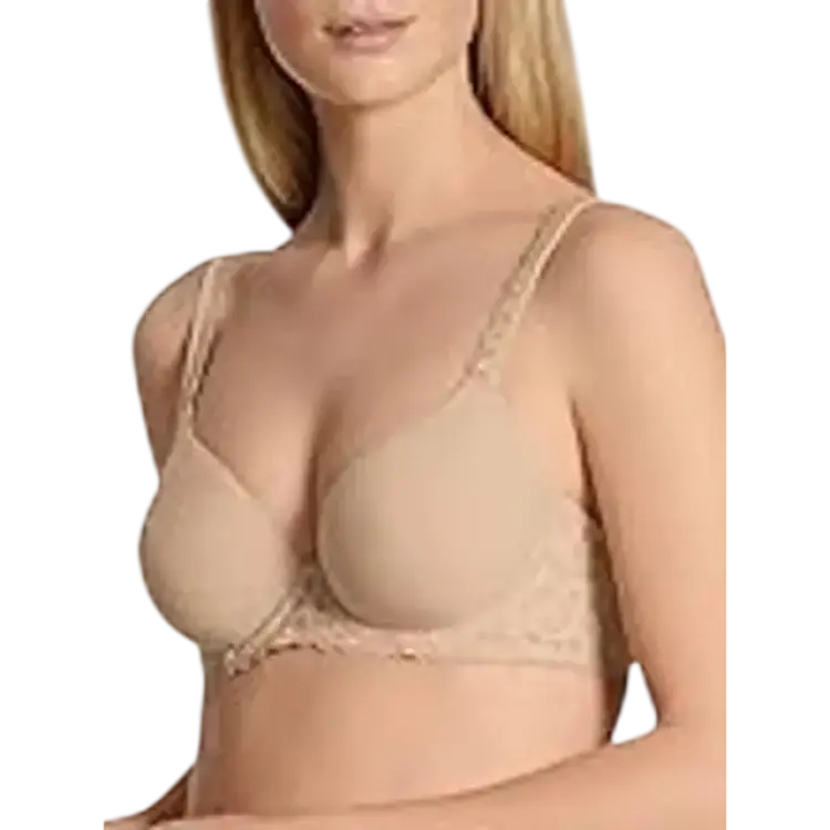 Calida Natural Comfort Lace Soft Bra - Beige