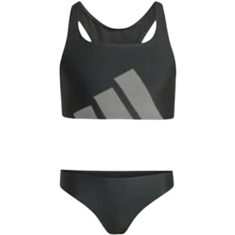adidas Big Logo C-Back Bikini Set - Black