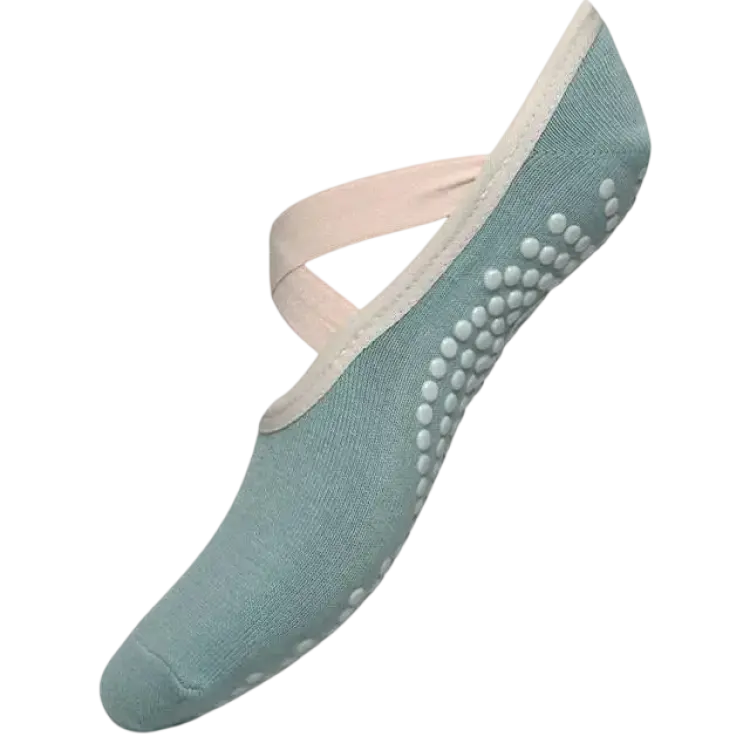 Gaiam Grippy Yoga Barre Socks Iceberg Dawn - Multi