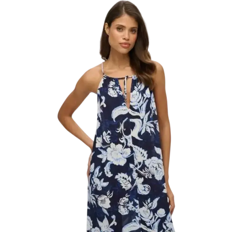 Superdry Beach Cami Maxi Dress - Blue