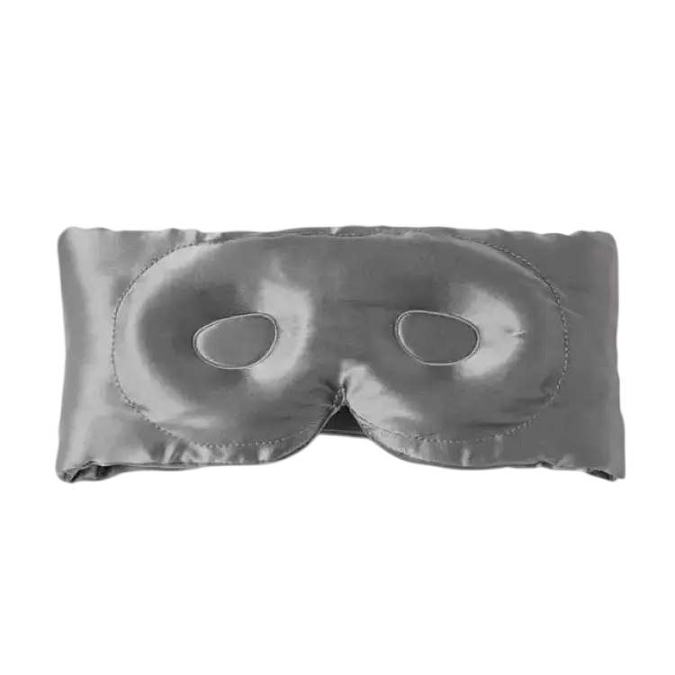 INF Dubbelsidig Ögonmask Siden Grey