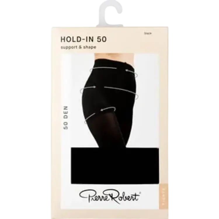 Pierre Robert Hold-In Tights - Black