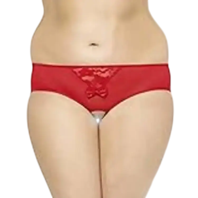 Plus Size Trosor 2466 - Röd