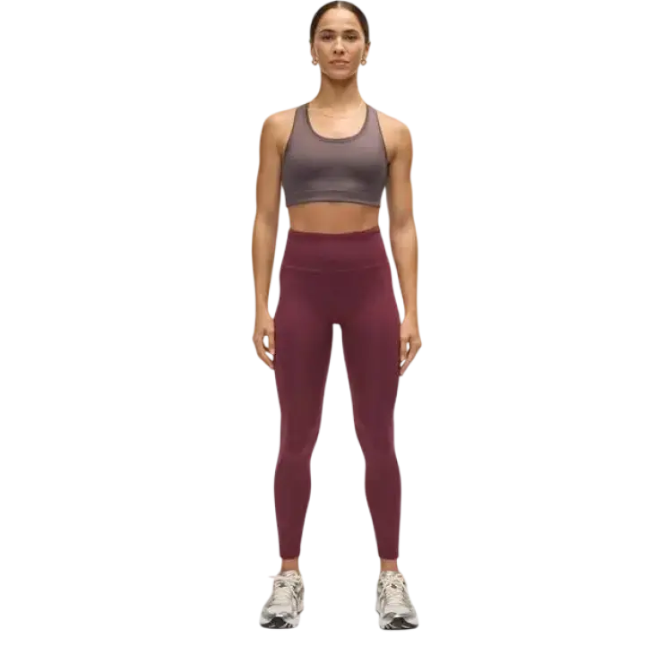 Casall Soft Touch High Waist Tights - Cherry Moon