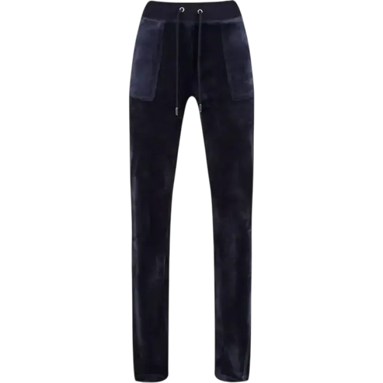 Juicy Couture Classic Velour Del Ray Pant - Night Sky
