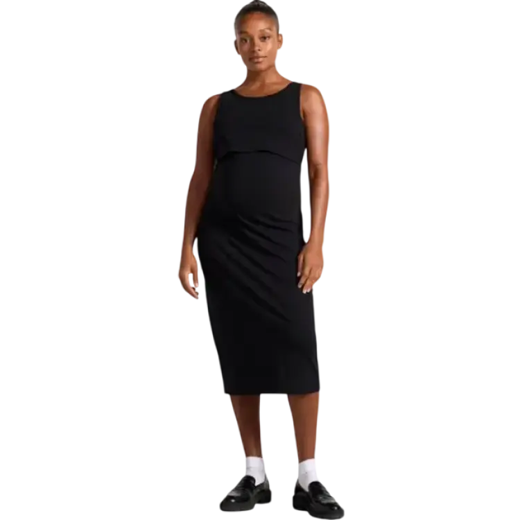 Lindex Mom Amningsklännning Black