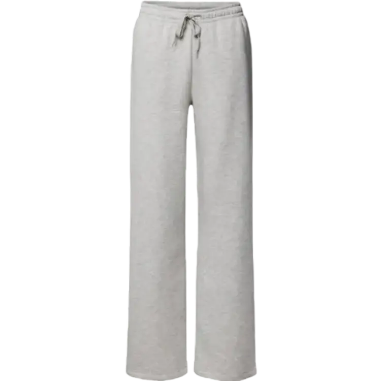 Gina Tricot Basic Straight Sweatpants - Grey Melange