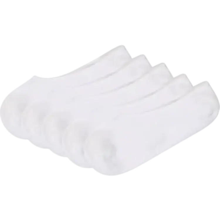 Resteröds No Show Bamboo Socks 5-pack - White