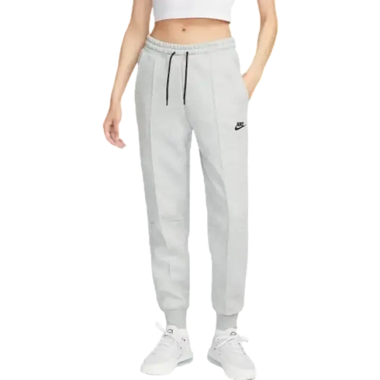 Nike Sportswear Tech Fleece Women's Mid Rise Joggers - Dark Grey Heather/Black
