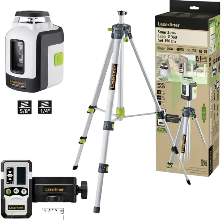 Laserliner SmartLine Laser G360 Set 150cm