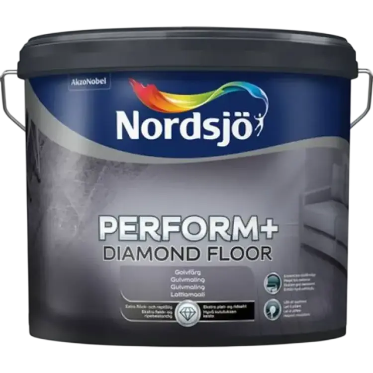 Nordsjö Perform + Diamond Golvfärg 1L