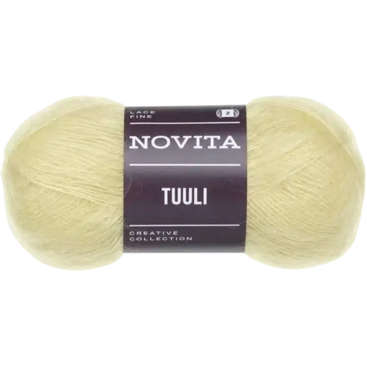 Novita Tuuli Garn Mohair 25g Maräng